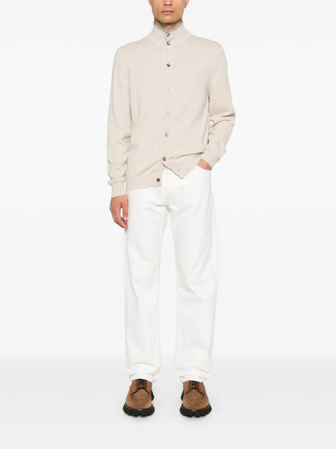 cashmere cardigan